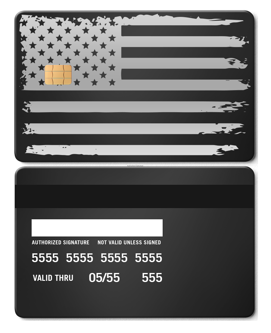 American Flag Card