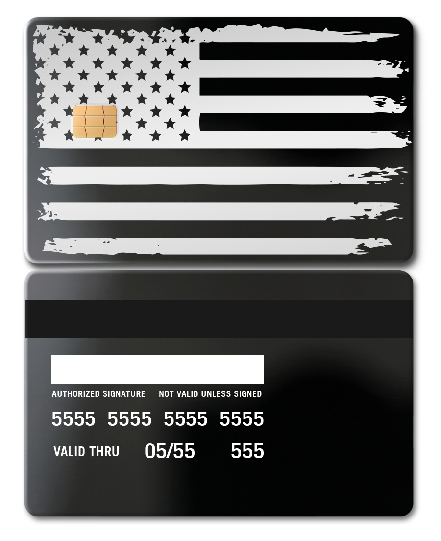 American Flag Card