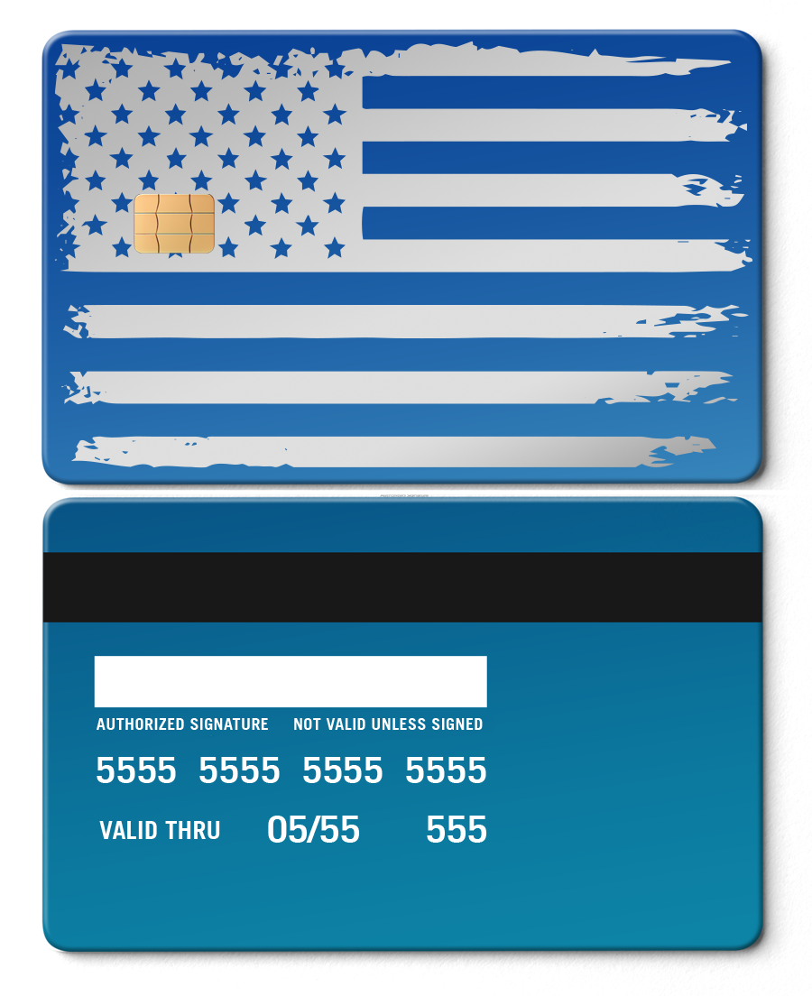 American Flag Card