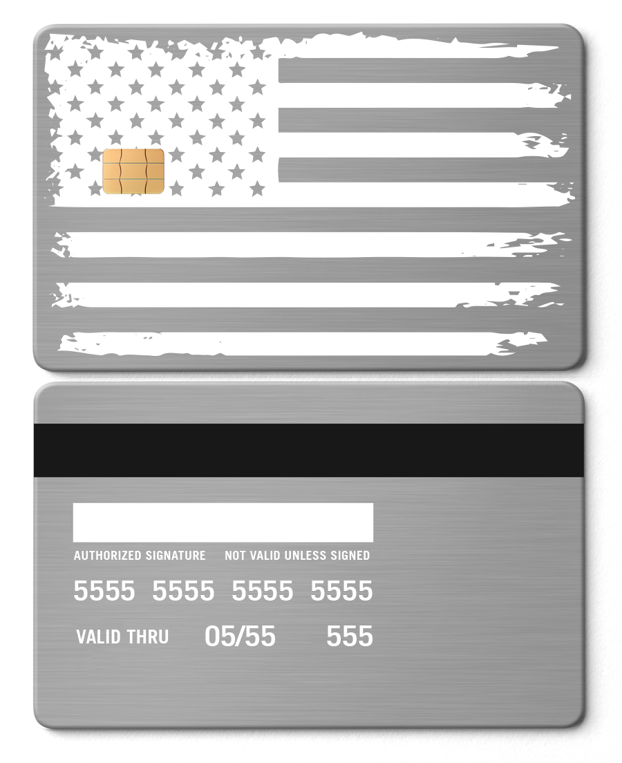 American Flag Card