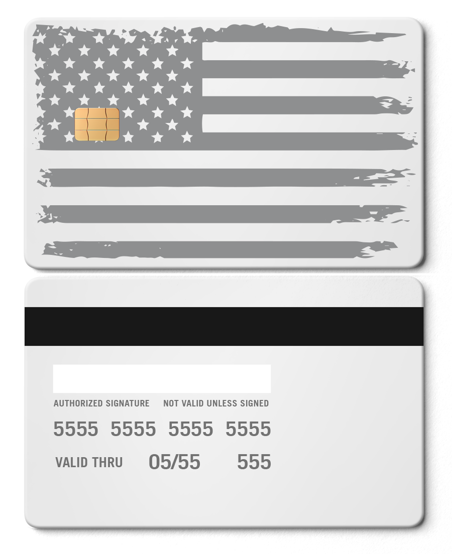 American Flag Card