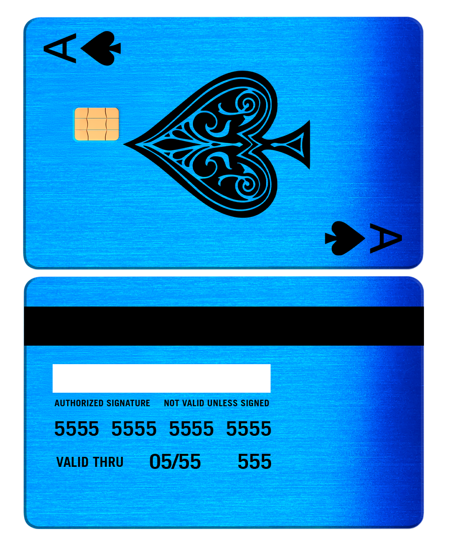 Ace of Spades Card