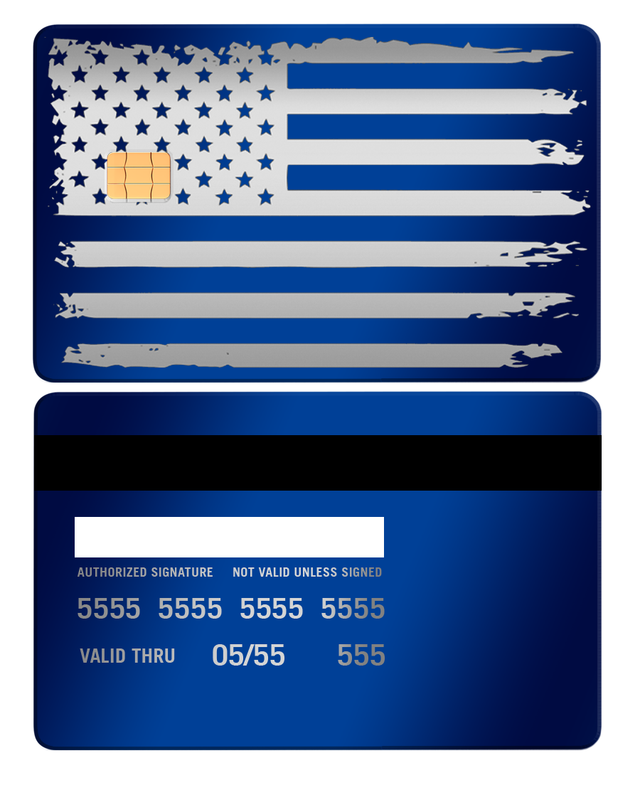 American Flag Card