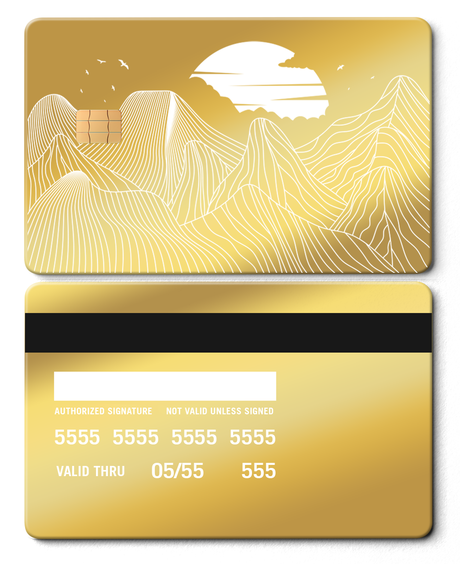 Mountain Line Card