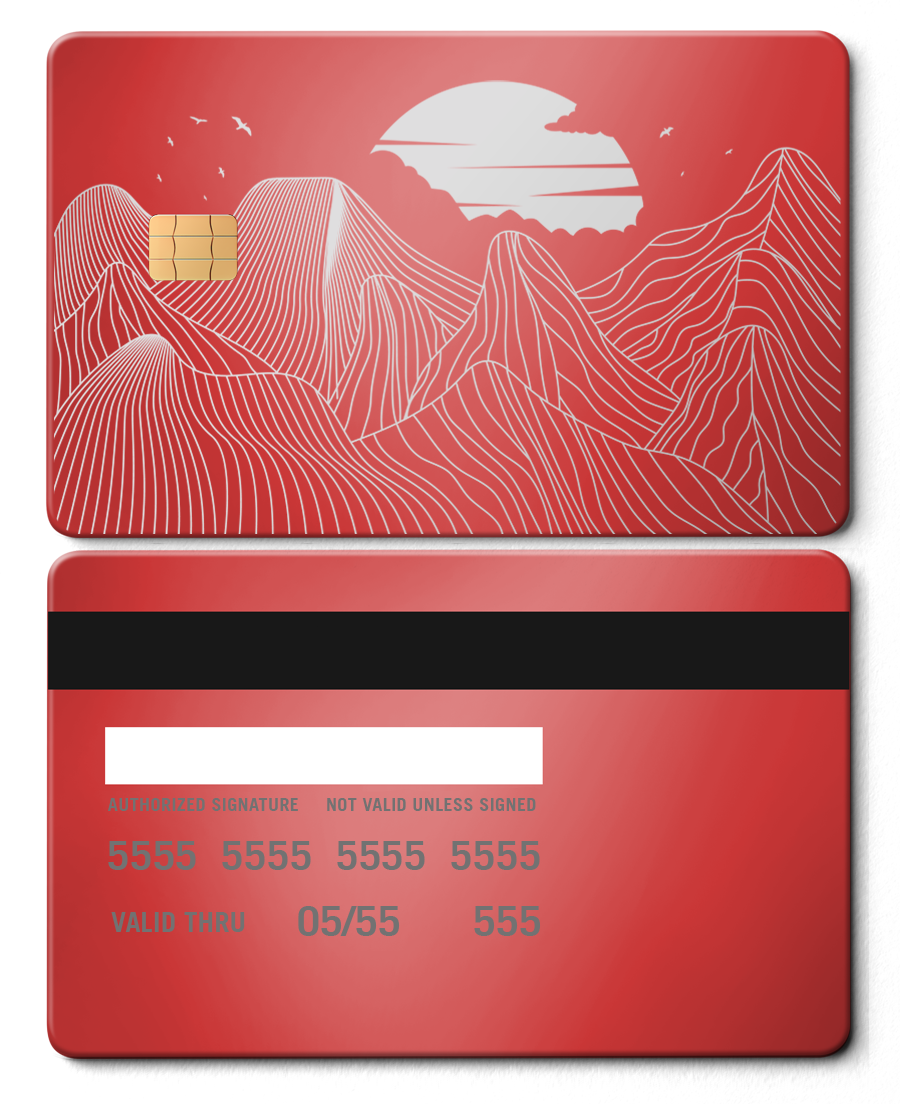 Mountain Line Card