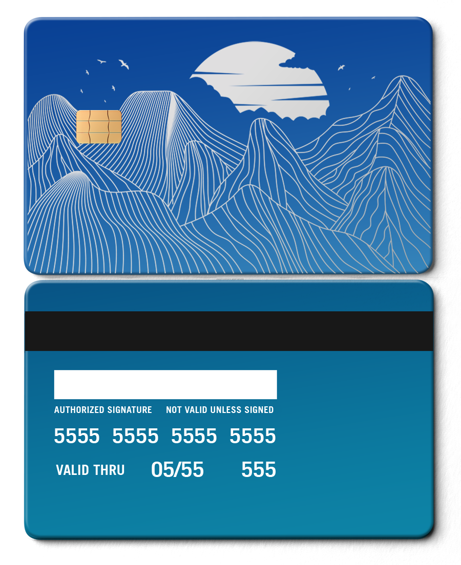 Mountain Line Card