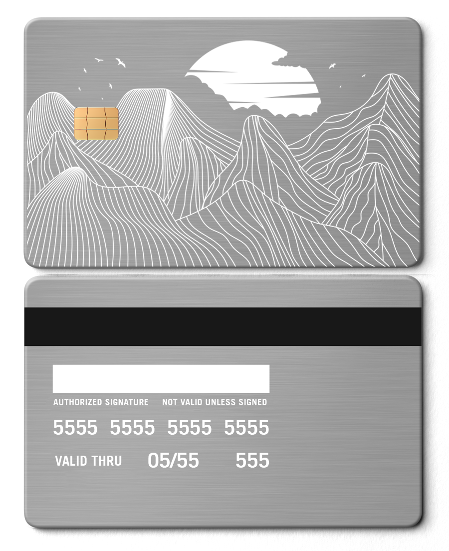 Mountain Line Card