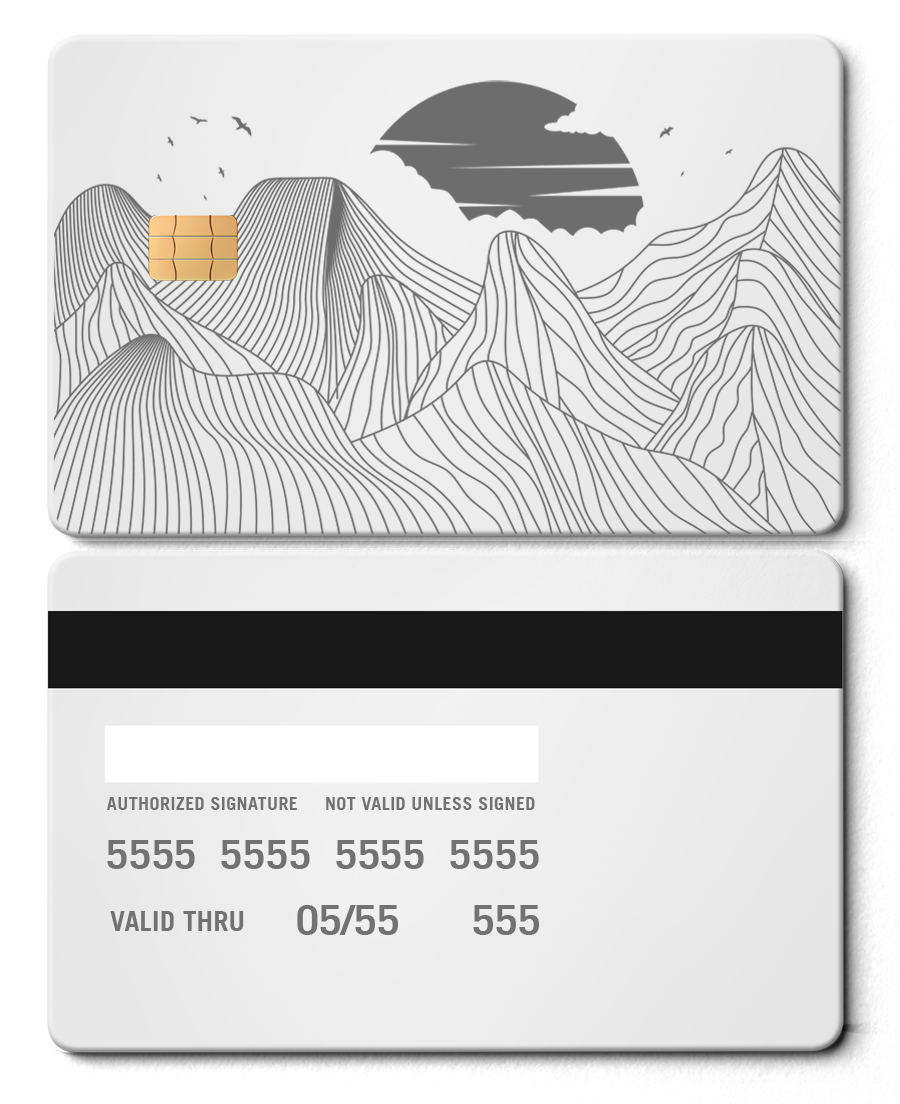 Mountain Line Card