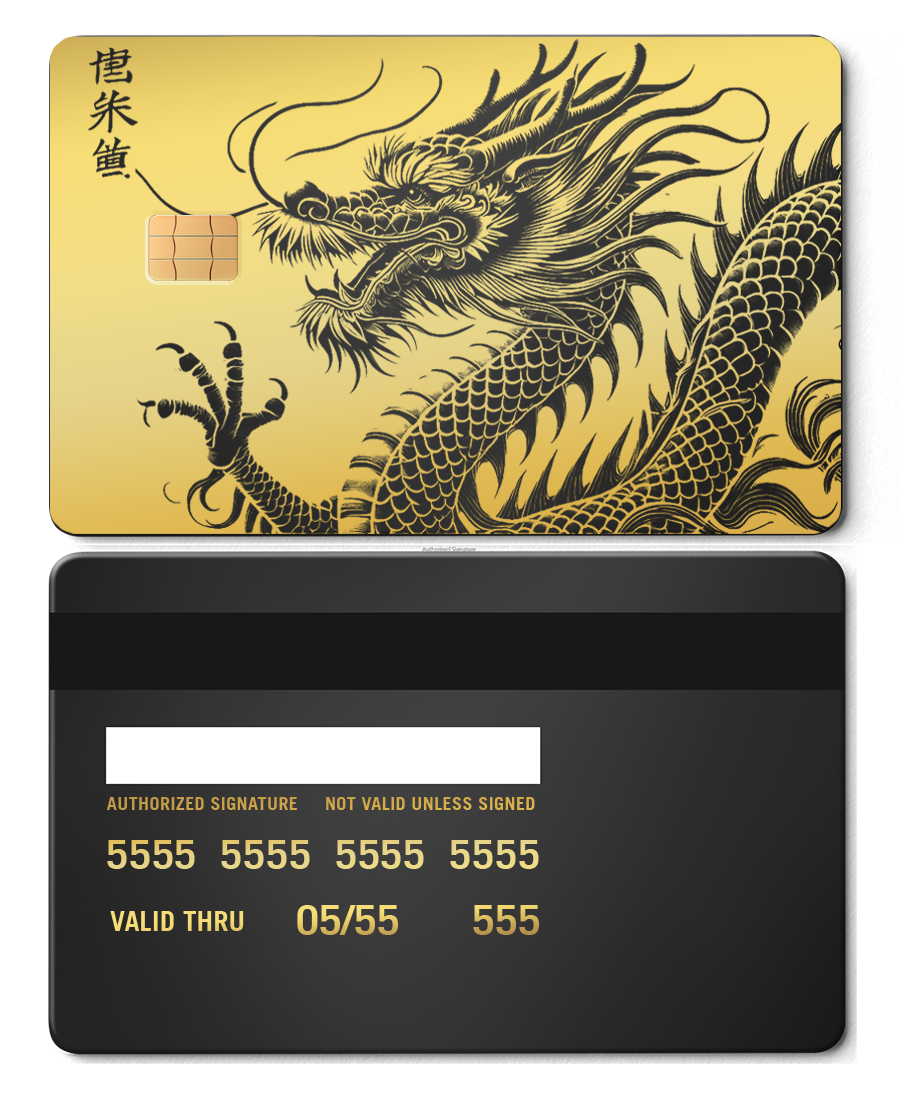 Script Dragon Card