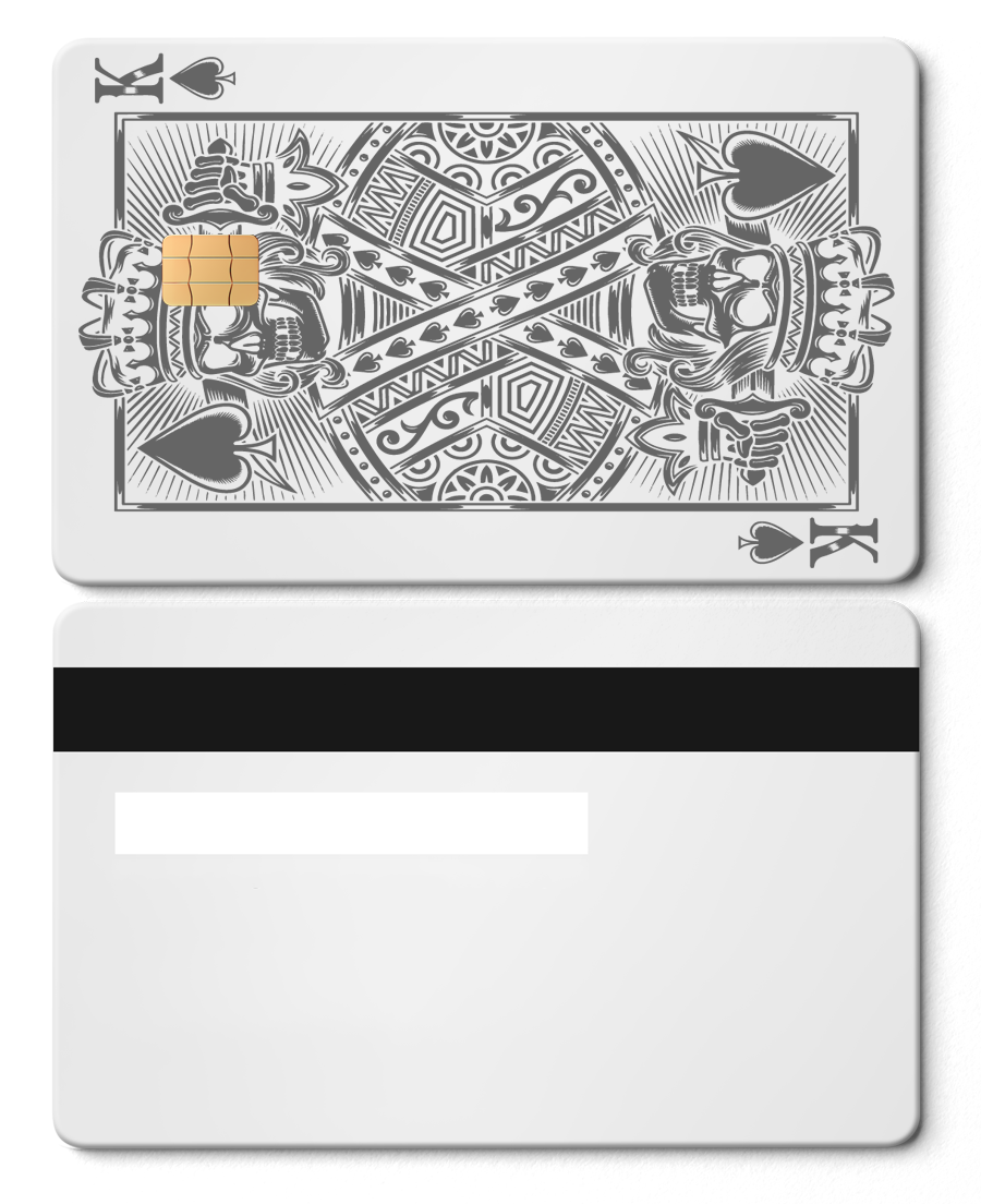 King of Spades Card